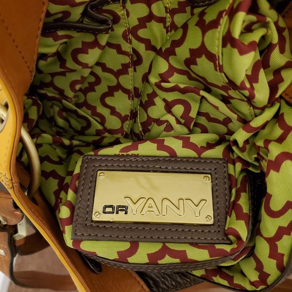 orYany Tri-Color Leather Satchel Handbag - Picture 7 of 14